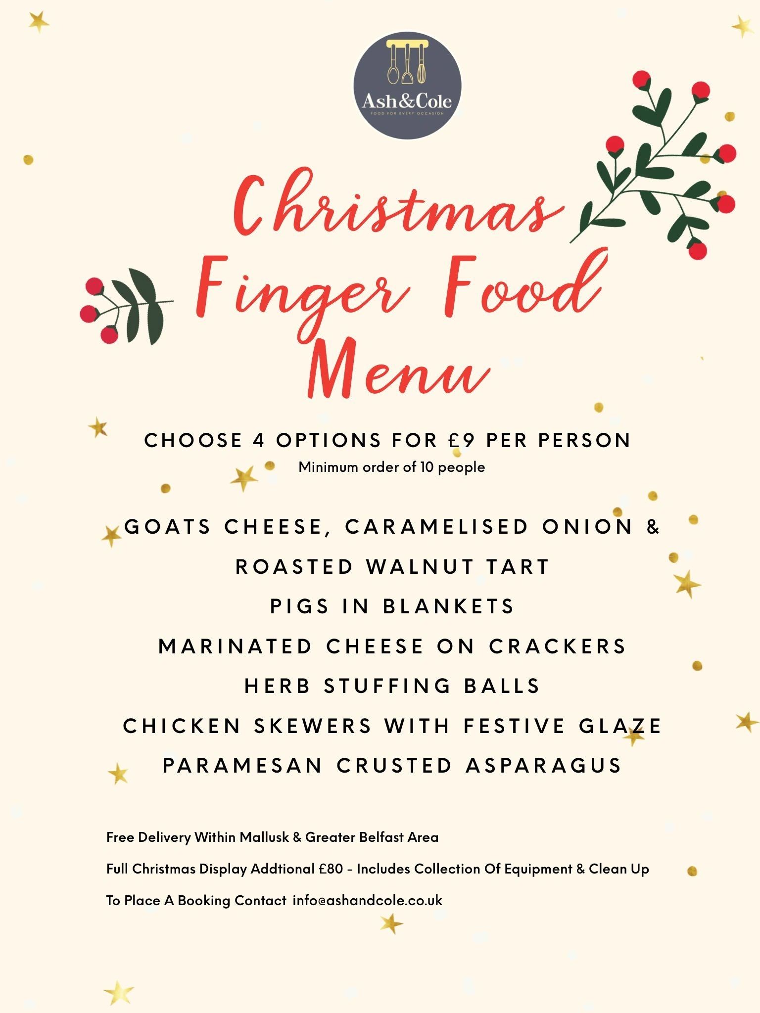 Christmas Buffet Finger Food